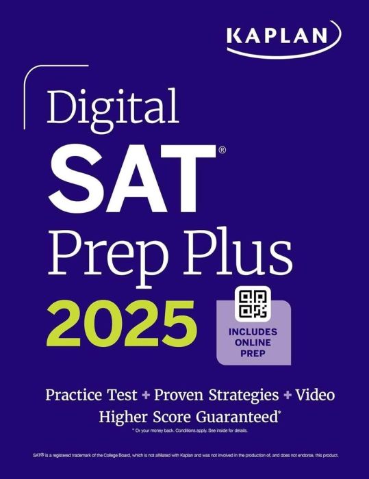 Bìa cuốn sách Digital SAT Prep Plus 2025